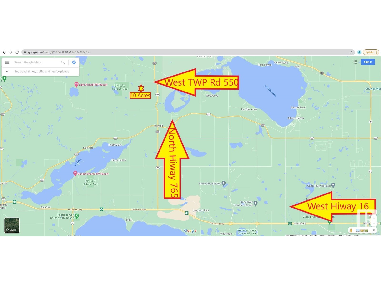 Rr 51 Twp 550, Rural Lac Ste. Anne County, Alberta  T0E 0N0 - Photo 6 - E4395338