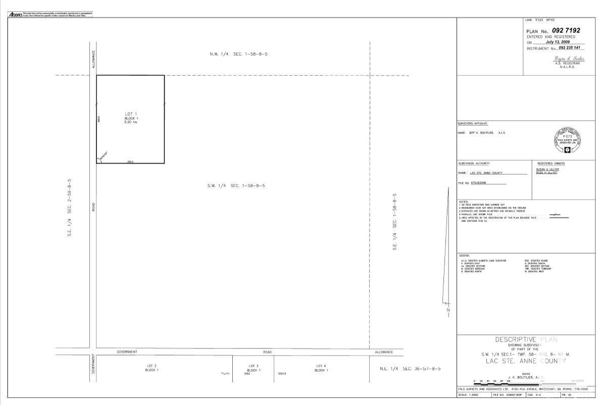 58013 Rge Rd 81, Rural Lac Ste. Anne County, Alberta  T0E 1N0 - Photo 21 - E4416203